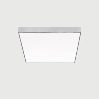 Lightnet LED-Anbauleuchte CA2OEE-840M-Q630 | 4000K | 5360lm | 40W | 630x630mm | Aluminium silber | direktstrahlend