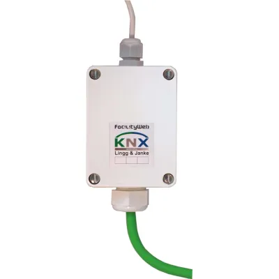 Lingg&Janke KNX Busankoppler BCU-KWZ-HYD-CORM-CFW | Hydrometer Corona Schnittstelle | Aufputz | Datenlogger Integration