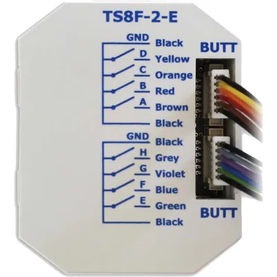 Lingg&Janke KNX Tasterschnittstelle 79882 | 8-fach Binäreingang Unterputz | für 8 Taster | mit Busankopplung