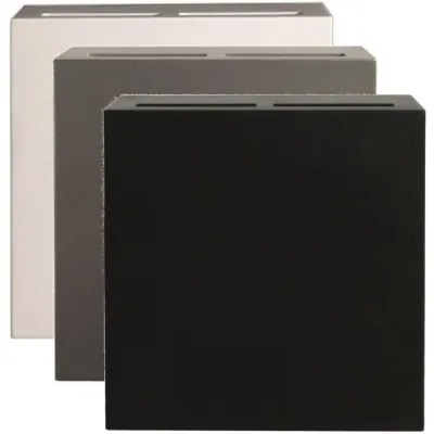 Lin & Jan Temperatur-/Feuchtesensor in Abdecku ALTF55-BCU-RW