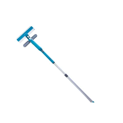 Livington Fensterreiniger M37630 | 3in1 Set mit Teleskopstange | Sprühfunktion | Mikrofaserpad | streifenfrei