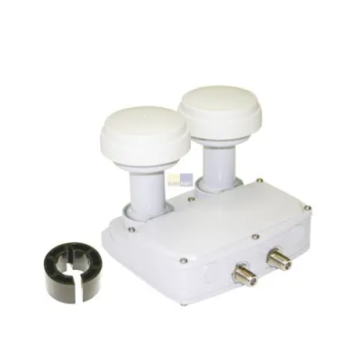 Inverto Monoblock Twin LNB | Astra 19° & Hotbird 13° | 23mm Feed | 0,2dB Rauschmaß | LTE-Filter | 2 Teilnehmer