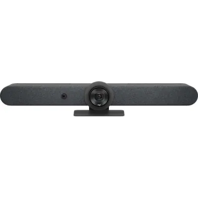 Logitech Videokonferenzsystem Rally Bar 960-001311 | 4K Ultra HD | KI-Tracking | Auto-Framing | All-in-One | Schwarz