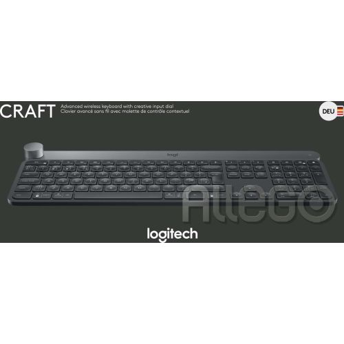 Bild: Logitech Craft Advanced keyboard with creative input dial