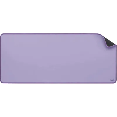 Logitech Desk Mat Studio Series Mauspad 70x30 cm | rutschfest | spritzwassergeschützt | lila
