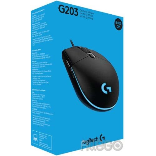 Bild: Logitech G203 LIGHTSYNC Gaming Mouse