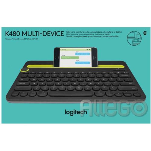 Bild: Logitech K480 - Bluetooth Multi-Device Keyboard