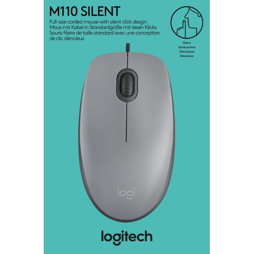 Bild: Logitech M110 Silent schwarz