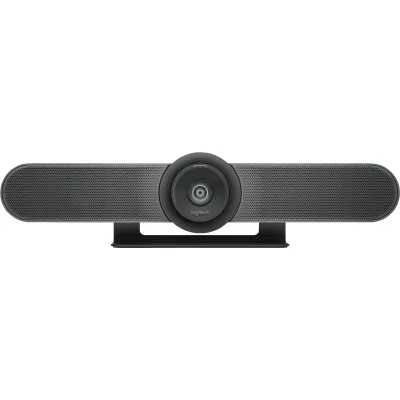 Logitech Konferenzkamera MeetUp 960-001102 | 4K Ultra HD Webcam | 120° Weitwinkel | Bluetooth | USB | Schwarz