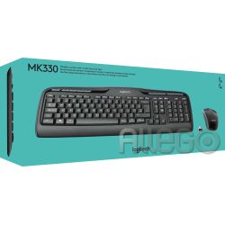 Logitech MK-330 Tastatur/Maus USB Wireless Opt.