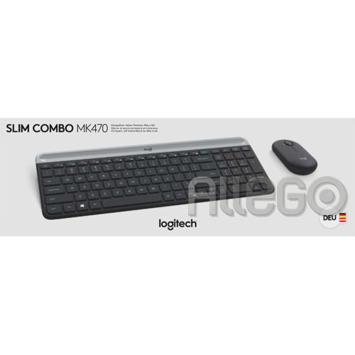 Bild: Logitech MK470 - Slim Wireless Keyboard and Mouse Combo