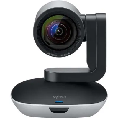 Logitech Konferenzkamera PTZ Pro 2 960-001186 | Full HD 1080p | 10x Zoom | USB | Schwenk-Neige | Autofokus | schwarz