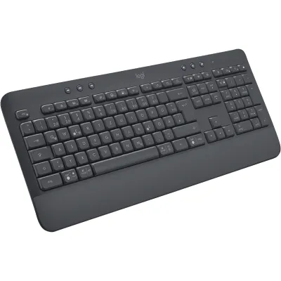 Logitech Tastatur Signature K650 | kabellos Bluetooth & Logi Bolt | DE-Layout | Handballenauflage
