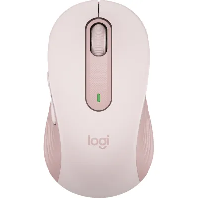 Logitech Maus Signature M650 M Wireless | Funkmaus USB & Bluetooth | leise Klicks | 4000 dpi | 5 Tasten | rosa
