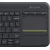 Bild: Logitech K400 Plus Wireless Tastatur mit Touchpad | QWERTZ DE | kabellos | schwarz