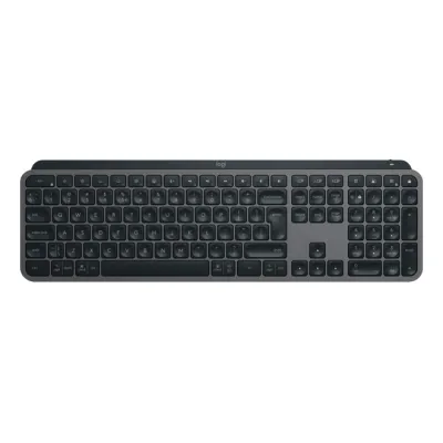 Logitech Tastatur MX Keys S 920-011565 | kabellos | Bluetooth | beleuchtet | QWERTZ DE | USB-C | Nummernblock | Graphite