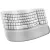 Bild: Logitech Wave Keys Kabellose ergonomische Tastatur DE-Layout | Bluetooth & Logi Bolt USB | Nummernblock | Off-White