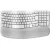 Bild: Logitech Wave Keys Kabellose ergonomische Tastatur DE-Layout | Bluetooth & Logi Bolt USB | Nummernblock | Off-White