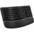 Bild: Logitech Wave Keys Kabellose ergonomische Tastatur | DE-Layout QWERTZ | Nummernblock | Bluetooth | Graphit