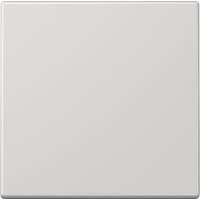 JUNG Wippe LS 990 LG | Abdeckung für Schalter/Taster | 1-fach | Duroplast glänzend | IP44 | lichtgrau RAL 7035