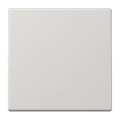 JUNG Wippe LS 990 LG | Abdeckung für Schalter/Taster | 1-fach | Duroplast glänzend | IP44 | lichtgrau RAL 7035