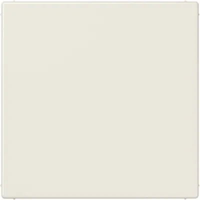 JUNG Blindabdeckung LS 994 B | Abdeckung mit Tragring | bruchsicher Duroplast | Klemmbefestigung | IP44 | cremeweiß 1013