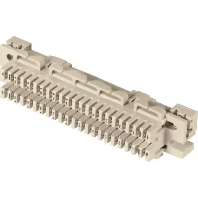 EFB-Elektronik LSA-Anschlussleiste 46001.2 | 10DA | Schneidklemmverbindung | 96mm | Ziffern 1-10 | grau