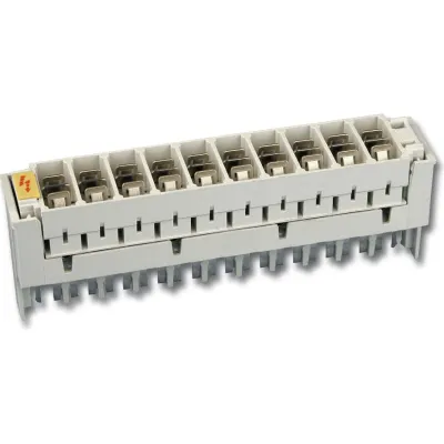 CobiNet Überspannungsschutzmagazin 102491 | LSA-Plus | 2/10, 8x6 unbestückt | für 20 Ableiter 2-polig | Form H | 230V