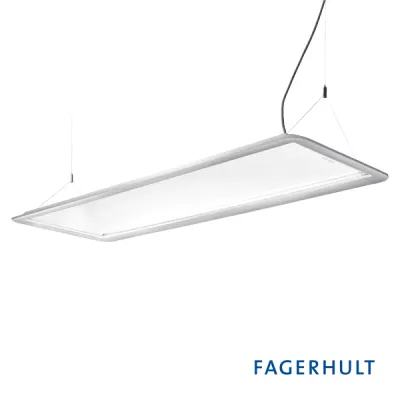 LTS LED-Pendelleuchte APP 10.5030.1.1DA | 39W | 5340lm | 3000K | DALI dimmbar | direkt/indirekt | UGR16 | weiß