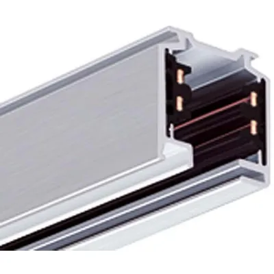 LTS 3-Phasen-Stromschiene | 4000mm | Aluminium | 5-Leiter | Aufbaumontage | verkehrsweiß