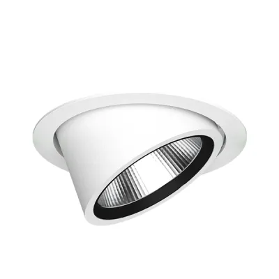 LTS LED Einbaustrahler CSA-R 501.940.FL | 12,7W 4000K 1665lm | rund | dreh- & schwenkbar | CRI 90 | weiß
