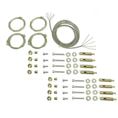 LTS Licht. Einspeisung/Drahtseil 8-f. 3m/5-adr L 84/3000 DIM