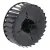 Bild: Lüfterrad für Welling Motor wie Whirlpool C00738545 488000738545 178mmØ in