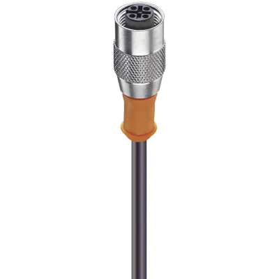 Belden Kupplung M12 RKT 4-225/2m | 4-polig | Sensor-Aktor-Kabel | 2m | PUR-Mantel | mehradrig | schwarz