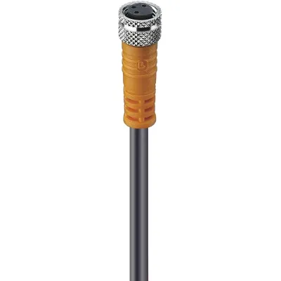 Belden Sensor-Aktor-Kabel RKMV 3-224/2m | M8 Buchse gerade 3-polig | 2m | PUR-Mantel | mehradrig | schwarz