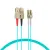 Bild: EFB LWL-Patchkabel O0314.3 | Duplexkabel LC-Duplex/SC-Duplex | 50/125 µm OM3 | 3m | Multimode | türkis
