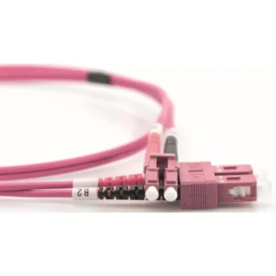 LWL Patchkabel OM4 DK-2532-05-4 LC-D/SC-D 50/125 Multimode Länge5,0m