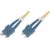 Bild: Digitus LWL Patchkabel DK-2922-03 | SC-SC Duplex | OS2 Singlemode 9/125 µm | 3m | gelb