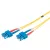 Bild: Digitus LWL Patchkabel DK-2922-03 | SC-SC Duplex | OS2 Singlemode 9/125 µm | 3m | gelb