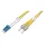 Bild: Digitus LWL Patchkabel DK-2931-01 | Singlemode Duplex OS2 9/125 µm | LC auf ST | 1m | gelb