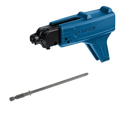 Bosch Magazinaufsatz GMA 55 1600A025GD | für Trockenbauschrauber | ergonomisch | leicht | 25–55 mm Schrauben | blau