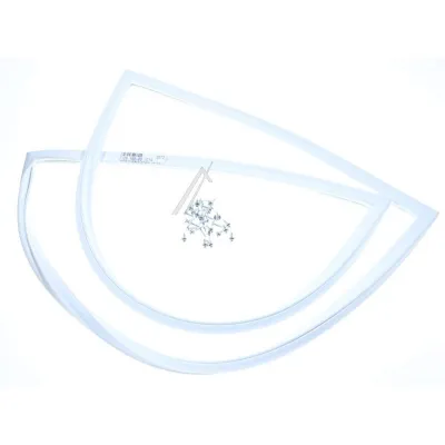 Magnettürdichtung für Kühlschrank Liebherr 710916500 weiß, Montagematerial