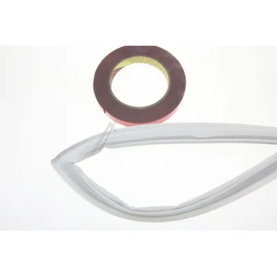 Magnettürdichtung für Kühlschrank Liebherr 711103000 4-seitig, weiss, mit Montag