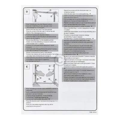 Magnettuerdichtung stahlgrau Liebherr 7109981 Liebherr