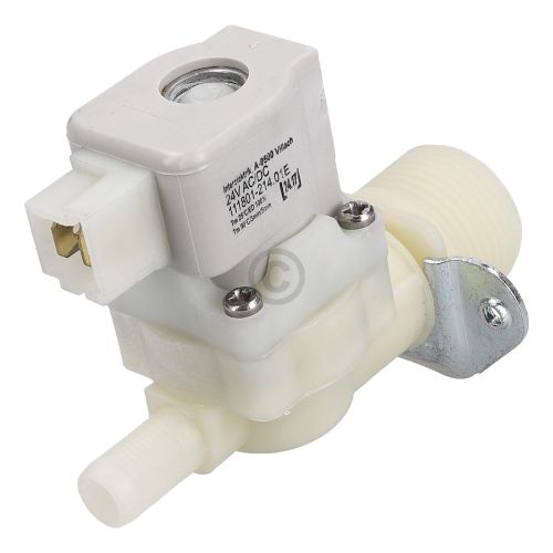 Bild: Magnetventil 1-fach 180° 24Volt BLUPARTS für Waschmaschine 10103512