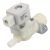 Bild: Magnetventil 1-fach 180° 24Volt BLUPARTS für Waschmaschine 10103512