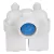 Bild: Magnetventil 2-fach 180° 12mmØ passend für Beko 2466302002 BLUPARTS in