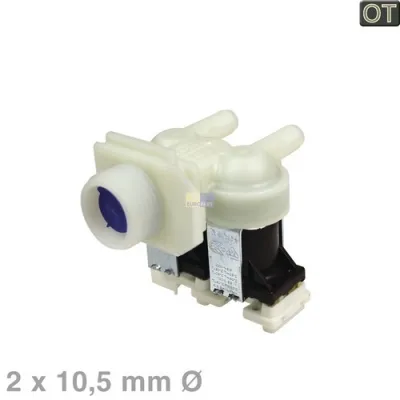 Magnetventil 2-fach Bosch 00428211 180° 10,5mmØ Bosch, Siemens, Neff