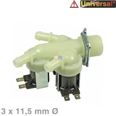 Magnetventil 3-fach 180° 11,5mmØ Universal Foron, EFS Gruppe