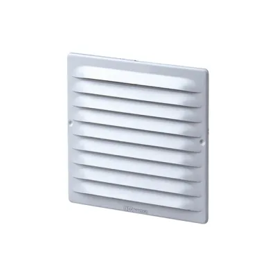 MAICO Lüftungsgitter MGE 80/125 V2A | Außengitter eckig 150x150mm | Edelstahl | mit Insektenschutz | für Rohr 80-125mm